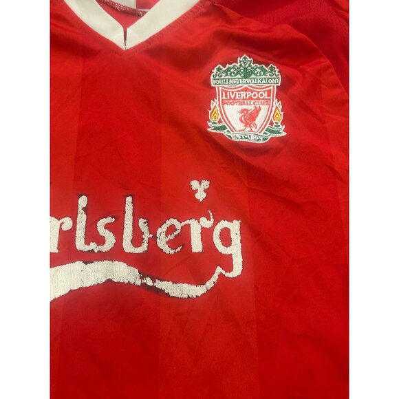 Liverpool FC Home Kit Soccer Jersey Red Men's Large - Picture 6 of 6